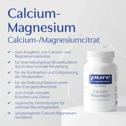 PURE ENCAPSULATIONS Calcium Magnesium Citrat Kaps. 90 Stück