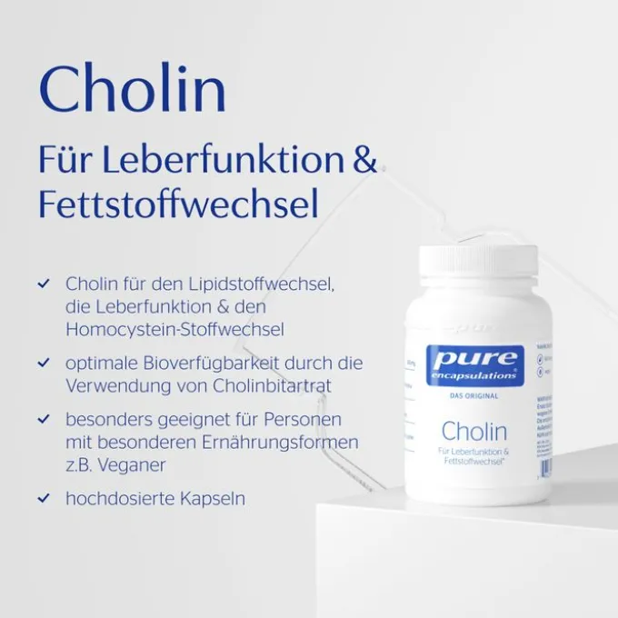 PURE ENCAPSULATIONS Cholin Kapseln 60 Stück