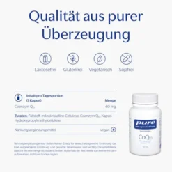 PURE ENCAPSULATIONS CoQ10 60 mg Kapseln 120 Stück