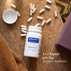 PURE ENCAPSULATIONS Eisen C Kapseln 60 Stück