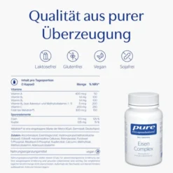 PURE ENCAPSULATIONS Eisen Complex Kapseln 60 Stück