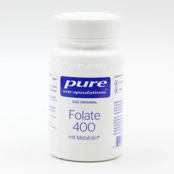 PURE ENCAPSULATIONS Folate 400 Kapseln 90 Stück