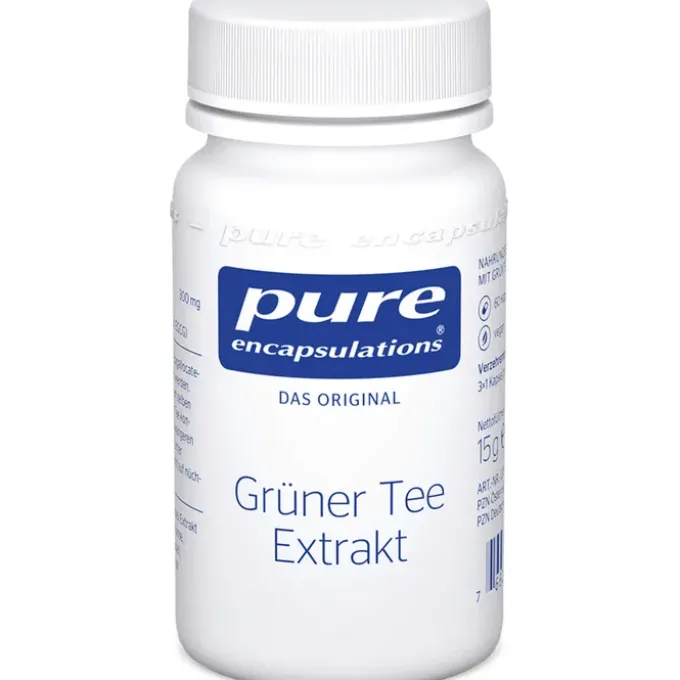 PURE ENCAPSULATIONS grüner Tee Extrakt Kapseln 60 Stück
