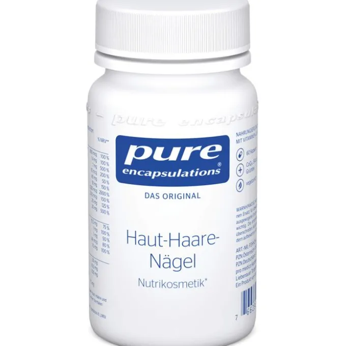 PURE ENCAPSULATIONS Haut-Haare-Nägel Pure 365 Kps. 60 Stück