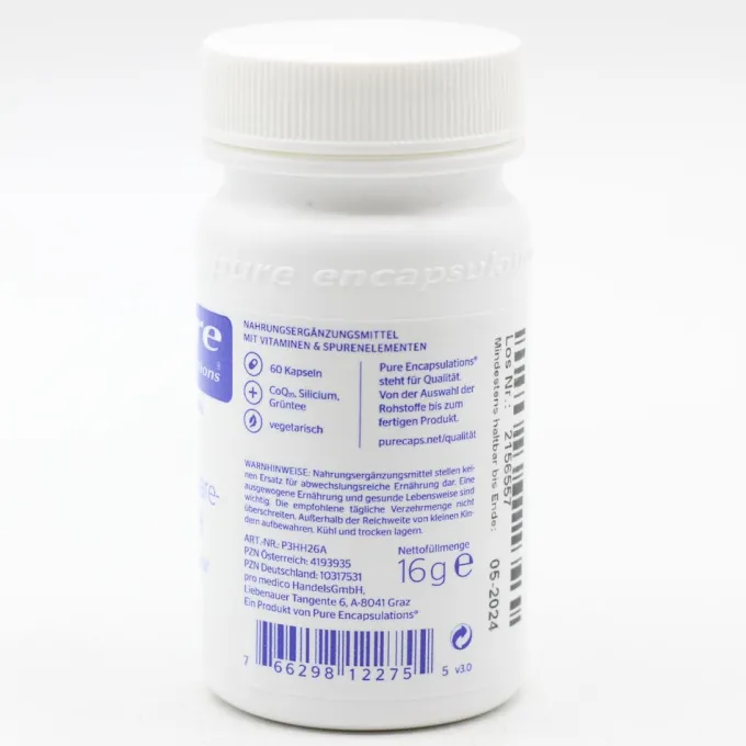 PURE ENCAPSULATIONS Haut-Haare-Nägel Pure 365 Kps. 60 Stück