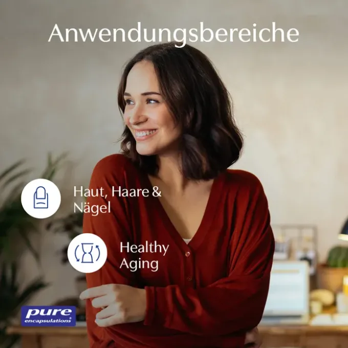 PURE ENCAPSULATIONS Haut-Haare-Nägel Kapseln 180 Stück