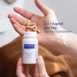 PURE ENCAPSULATIONS Haut-Haare-Nägel Kapseln 180 Stück