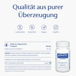 PURE ENCAPSULATIONS Hyaluronsäure Kapseln 60 Stück