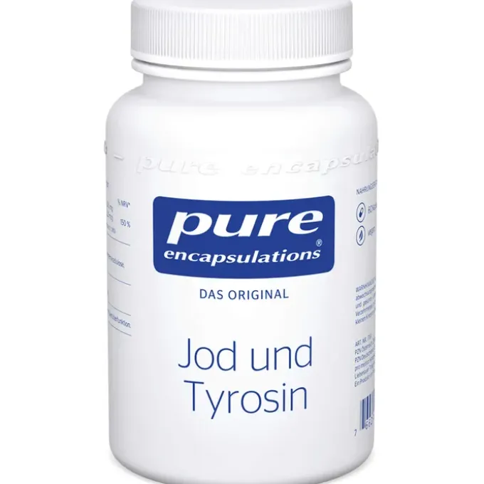 PURE ENCAPSULATIONS Jod und Tyrosin Kapseln 60 Stück