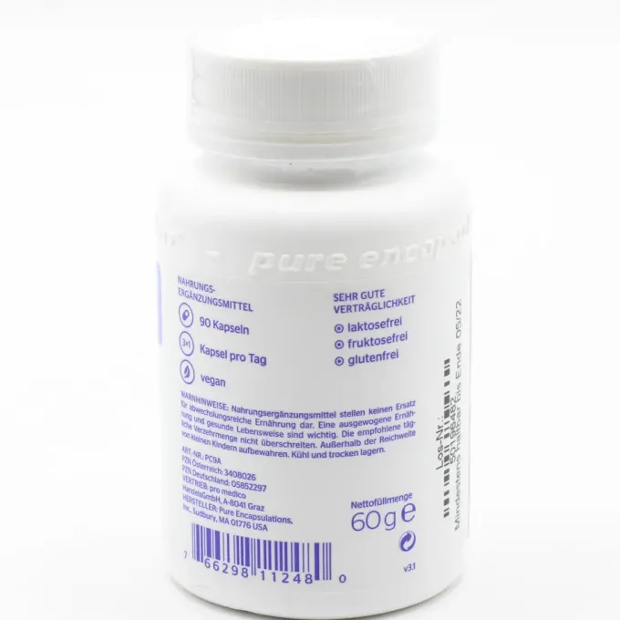 PURE ENCAPSULATIONS Kalium Kaliumcitrat Kapseln 90 Stück