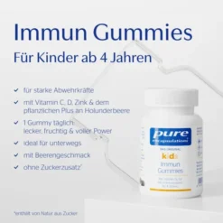 PURE ENCAPSULATIONS Kids Immun Gummies 60 Stück