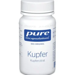 PURE ENCAPSULATIONS Kupfer Kupfercitrat Kapseln 60 Stück