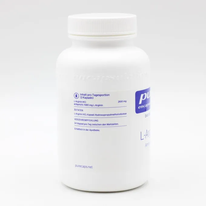 PURE ENCAPSULATIONS L-Arginin Kapseln 90 Stück
