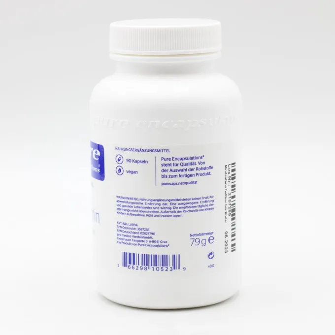 PURE ENCAPSULATIONS L-Arginin Kapseln 90 Stück