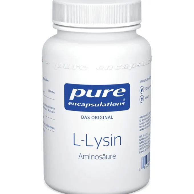 PURE ENCAPSULATIONS L-Lysin Kapseln 90 Stück