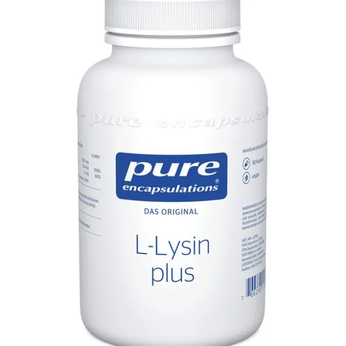 PURE ENCAPSULATIONS L-Lysin plus Kapseln 90 Stück