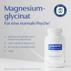 PURE ENCAPSULATIONS Magnesium Magn.Glycinat Kaps. 90 Stück
