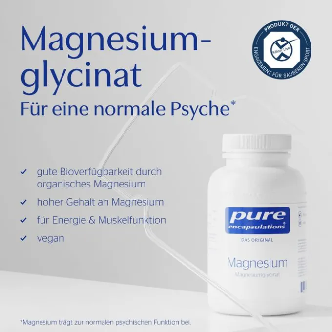 PURE ENCAPSULATIONS Magnesium Magn.Glycinat Kaps. 90 Stück