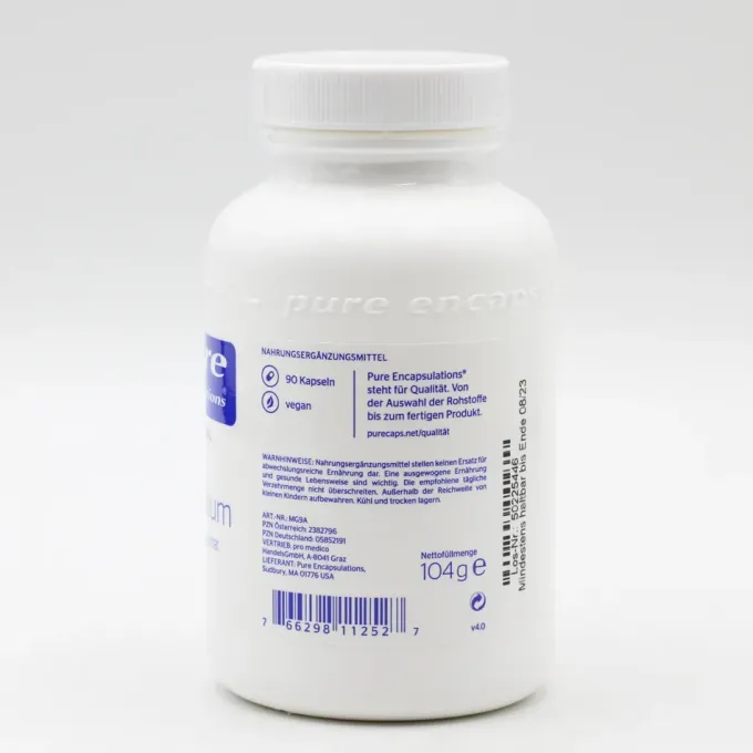 PURE ENCAPSULATIONS Magnesium Magn.Glycinat Kaps. 90 Stück