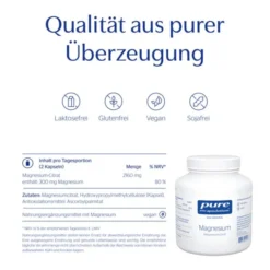 PURE ENCAPSULATIONS Magnesium Magn.Citrat Kapseln 180 Stück