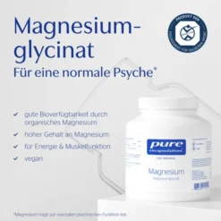PURE ENCAPSULATIONS Magnesium Magn.Glycinat Kaps. 180 Stück