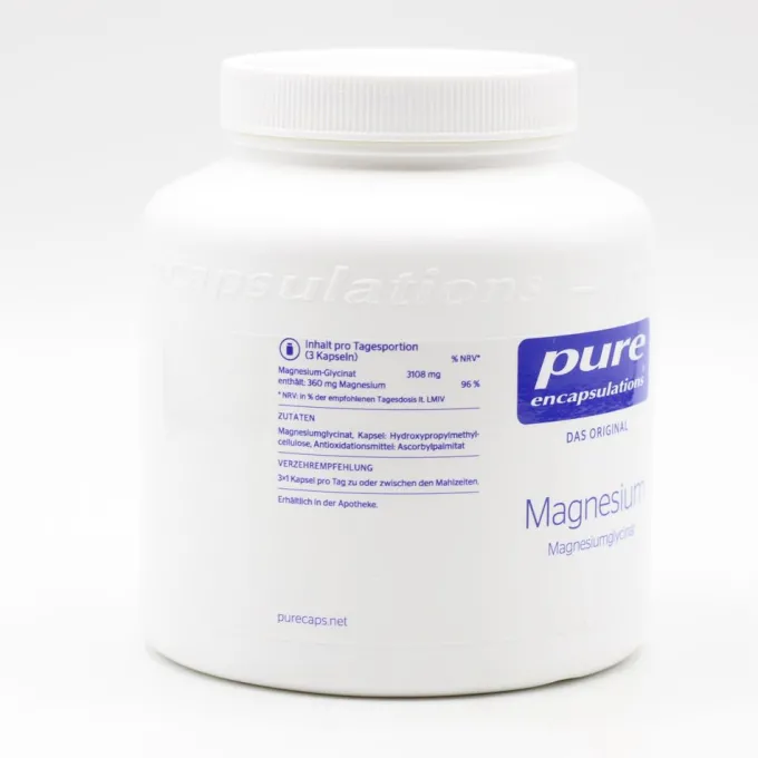 PURE ENCAPSULATIONS Magnesium Magn.Glycinat Kaps. 180 Stück