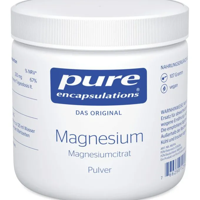 PURE ENCAPSULATIONS Magnesium Magn.Citrat Pulver 107 g