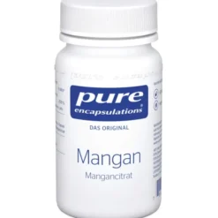 PURE ENCAPSULATIONS Mangan Mangancitrat Kapseln 60 Stück