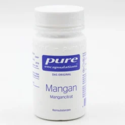 PURE ENCAPSULATIONS Mangan Mangancitrat Kapseln 60 Stück