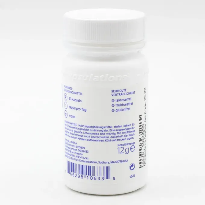 PURE ENCAPSULATIONS Mangan Mangancitrat Kapseln 60 Stück