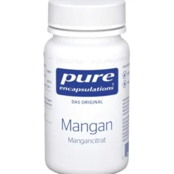 PURE ENCAPSULATIONS Mangan Mangancitrat Kapseln 60 Stück