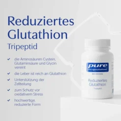 PURE ENCAPSULATIONS reduziertes Glutathion Kapseln 60 Stück