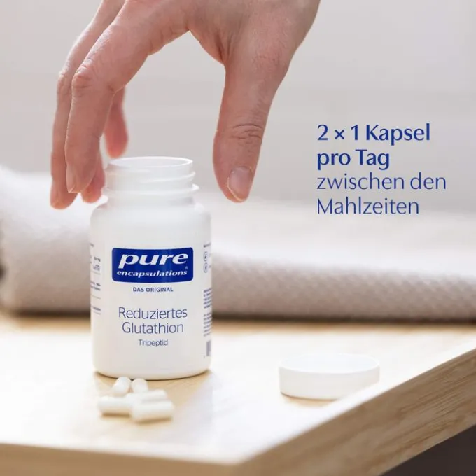 PURE ENCAPSULATIONS reduziertes Glutathion Kapseln 60 Stück