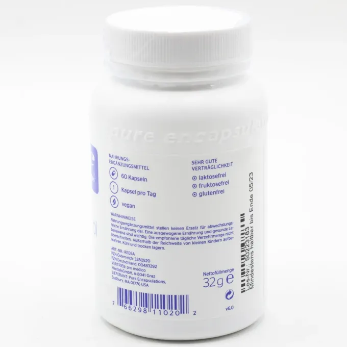 PURE ENCAPSULATIONS Resveratrol Extra Kapseln 60 Stück