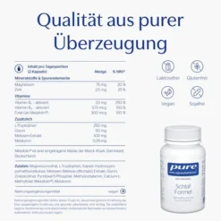 PURE ENCAPSULATIONS Schlaf Formel Kapseln 60 Stück