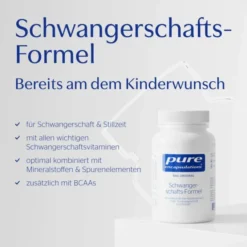 PURE ENCAPSULATIONS Schwangerschafts-Formel Kaps. 60 Stück