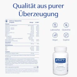 PURE ENCAPSULATIONS Schwangerschafts-Formel Kaps. 60 Stück