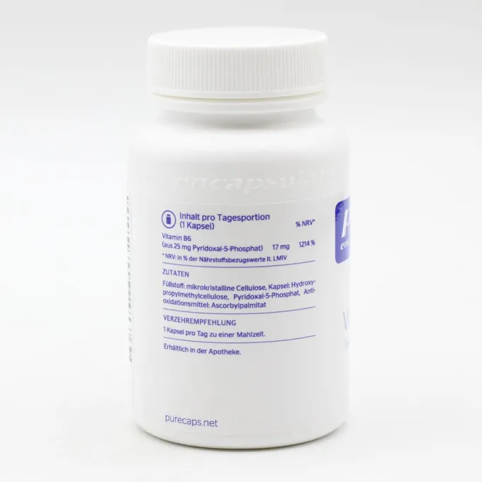 PURE ENCAPSULATIONS Vitamin B6 P-5-P Kapseln 180 Stück