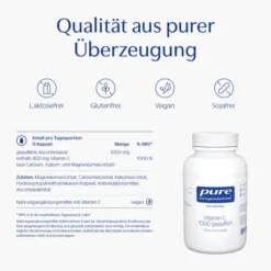 PURE ENCAPSULATIONS Vitamin C 1000 gepuffert Kaps. 90 Stück