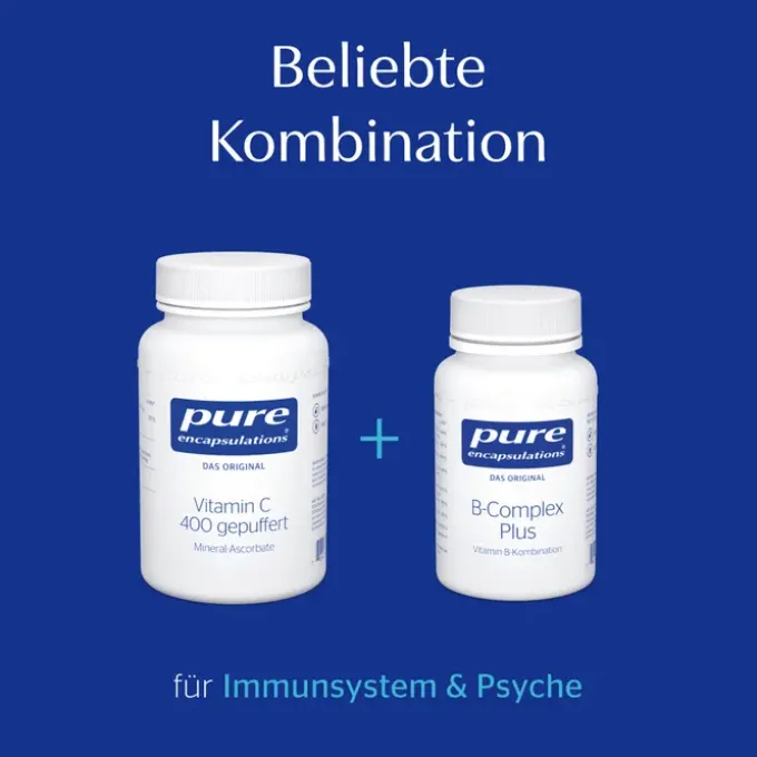 PURE ENCAPSULATIONS Vitamin C 400 gepuffert Kaps. 90 Stück