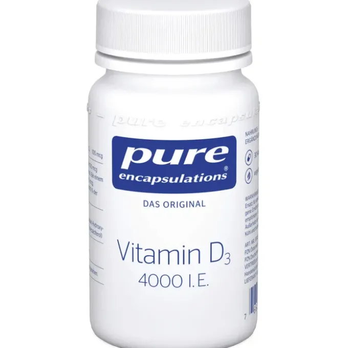 PURE ENCAPSULATIONS Vitamin D3 4000 I.E. Kapseln 30 Stück