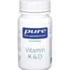 PURE ENCAPSULATIONS Vitamin K & D Kapseln 60 Stück
