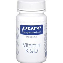 PURE ENCAPSULATIONS Vitamin K & D Kapseln 60 Stück