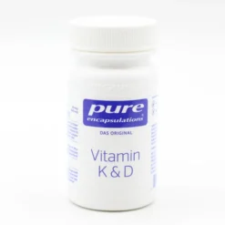 PURE ENCAPSULATIONS Vitamin K & D Kapseln 60 Stück