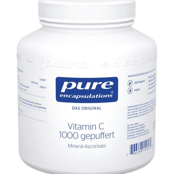 PURE ENCAPSULATIONS Vitamin C 1000 gepuffert Kaps. 250 Stück