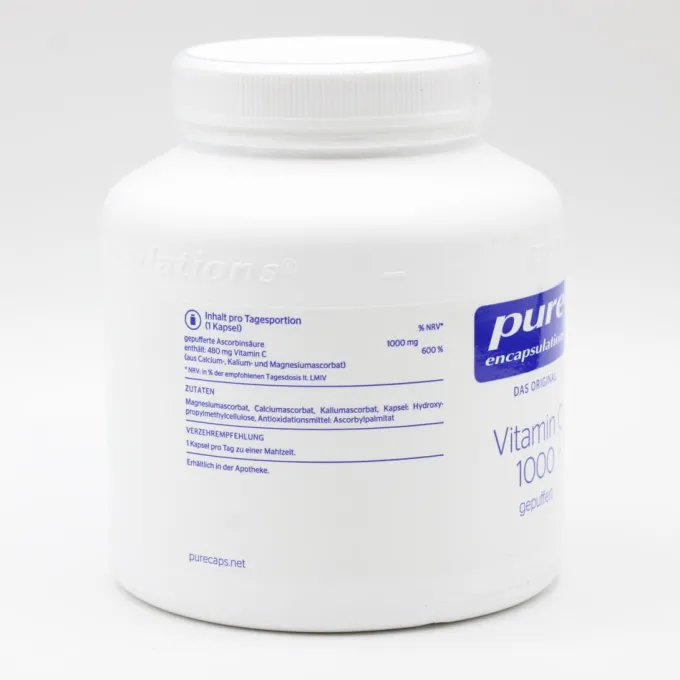 PURE ENCAPSULATIONS Vitamin C 1000 gepuffert Kaps. 250 Stück