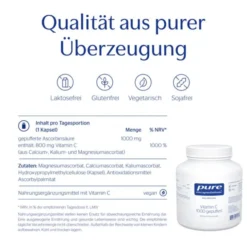PURE ENCAPSULATIONS Vitamin C 1000 gepuffert Kaps. 250 Stück