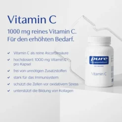 PURE ENCAPSULATIONS Vitamin C Kapseln 90 Stück