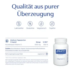 PURE ENCAPSULATIONS Vitamin C Kapseln 90 Stück