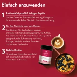 PURESGP Kollagen Peptide Pulver 300 g